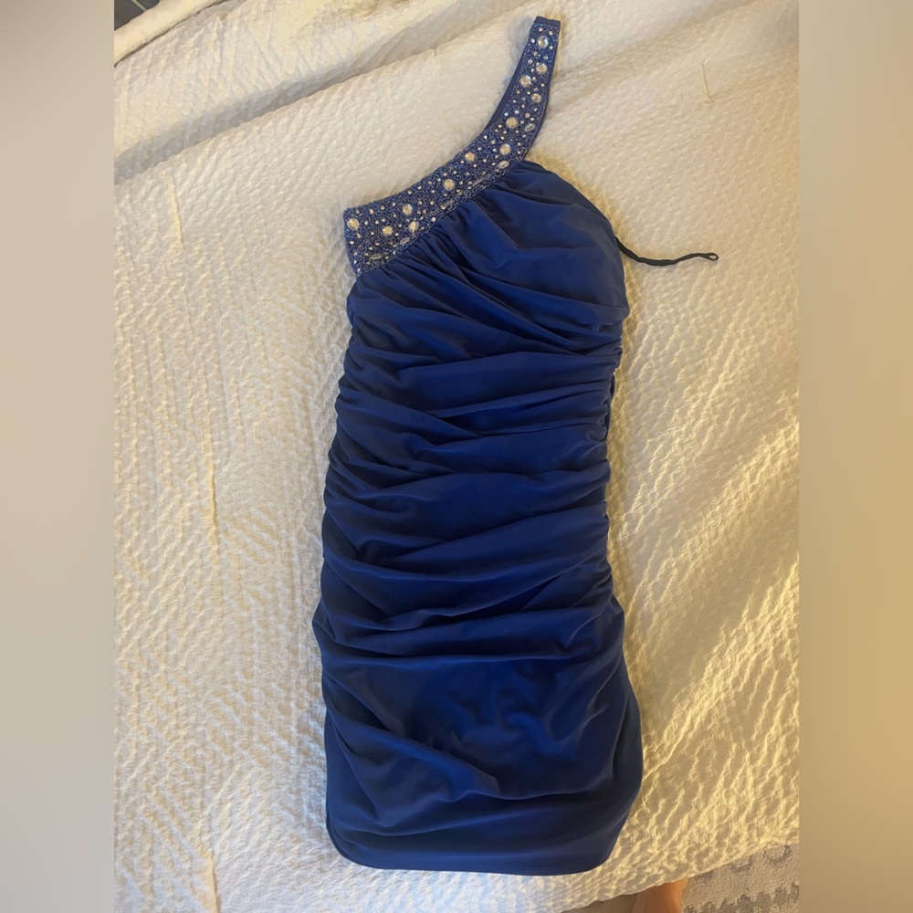 Women’s nice blue dress